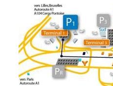 parkings Terminal 1